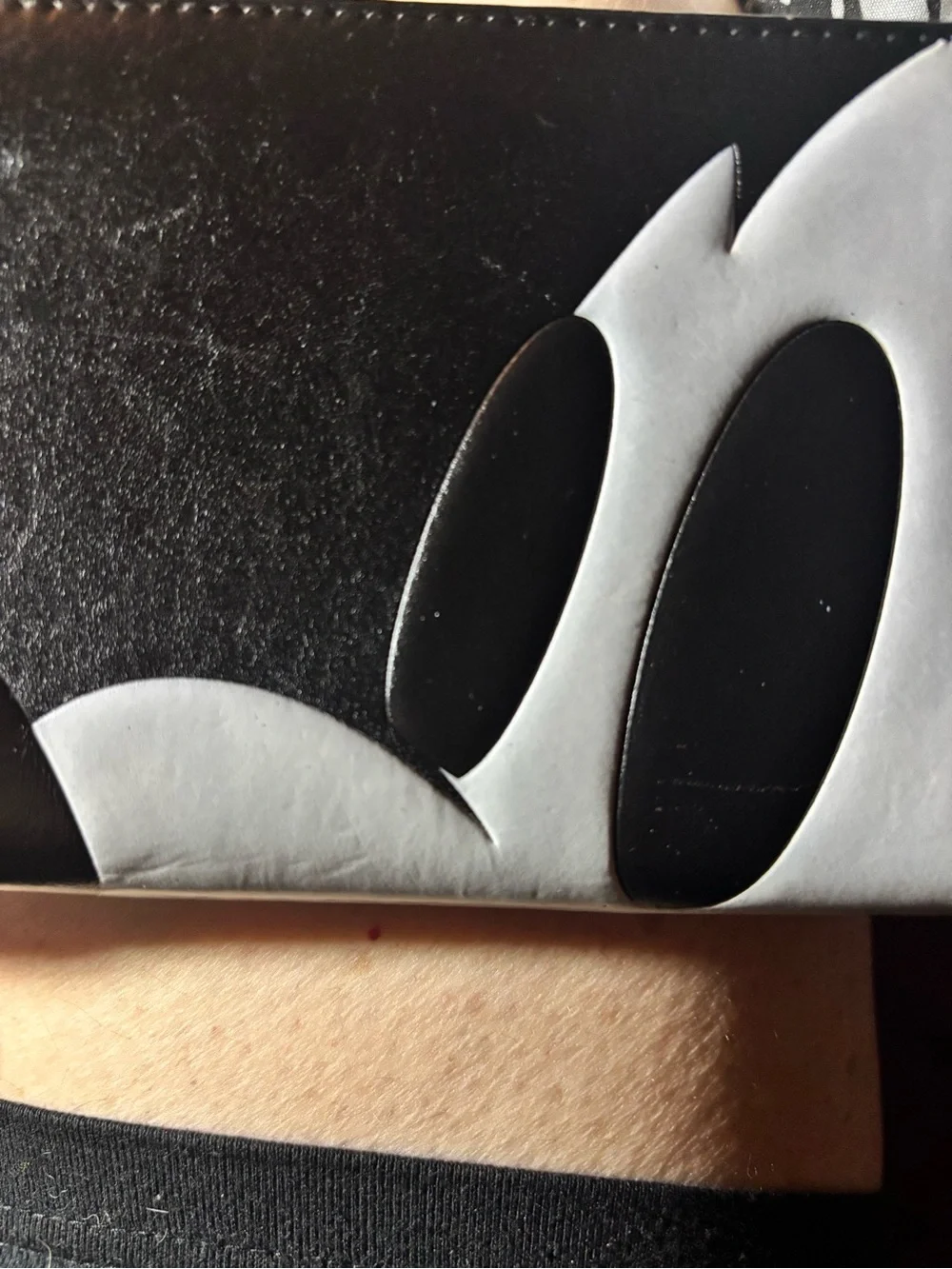 Coach disney mickey collectors Black & White Character Zip Wallet - Disney